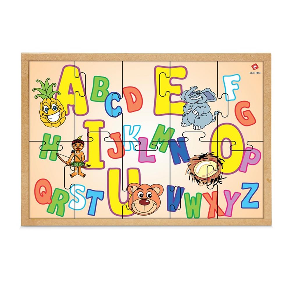 Quebra-cabeça Alfabetização c/10 jogos – Alpha Pedagógica
