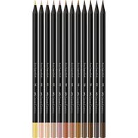 Lápis De Cor 12 Cores Super MultiColor Faber-Castell - 1 Pacote Com 12  Estojos - Jandaia