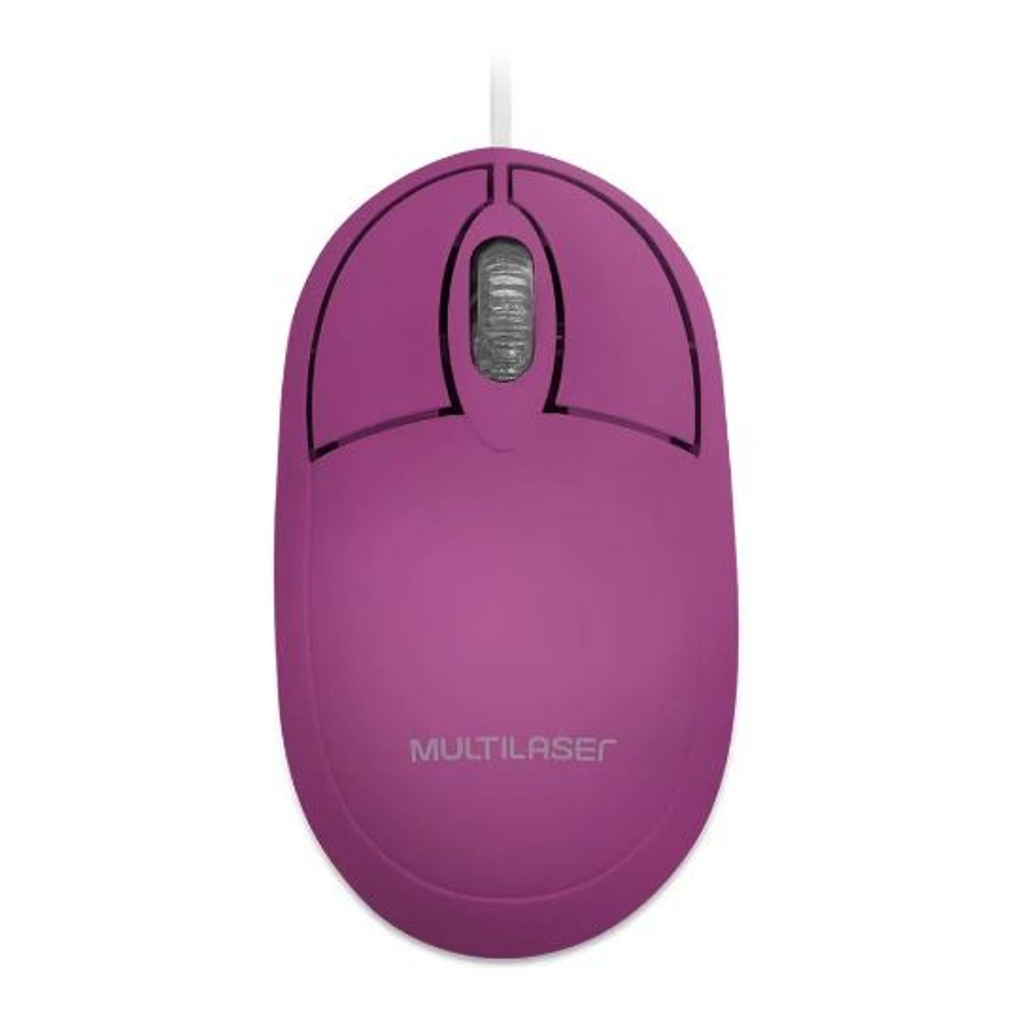 Mouse Multilaser Classic MO304  Rosa Artigo: 582037 - Fujioka Distribuidor