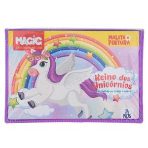 Maleta De Pintura Infantil Floresta Encantada 42 Peças Magic Kids - 1  Unidade - Jandaia