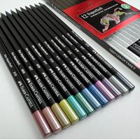 Lápis De Cor 12 Cores Super MultiColor Faber-Castell - 1 Pacote Com 12  Estojos - Jandaia