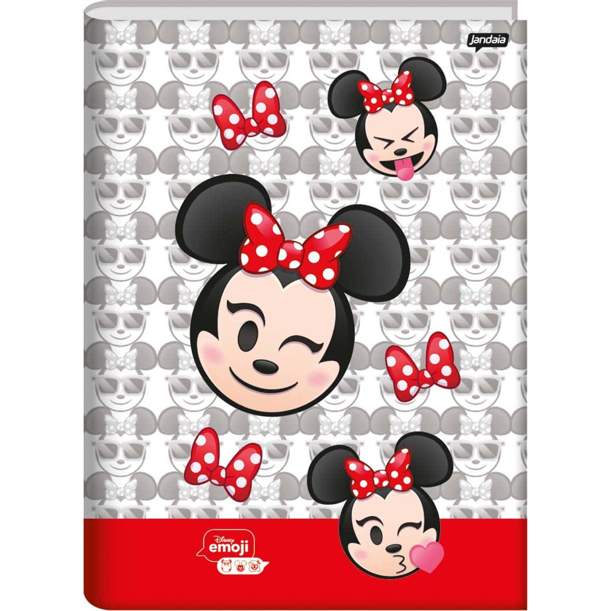 Caderno cartografia e desenho capa dura 48 folhas Disney Minnie